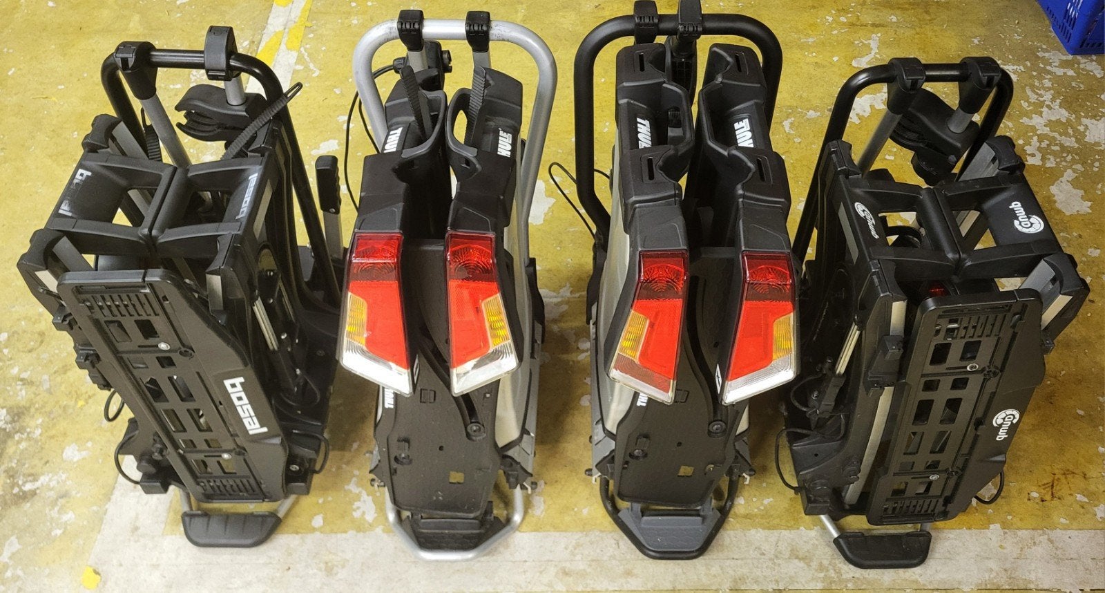 Groot aanbod tweedehands fietsendragers, Ophalen of Verzenden, Zo goed als nieuw, Trekhaakdrager, Elektrische fiets