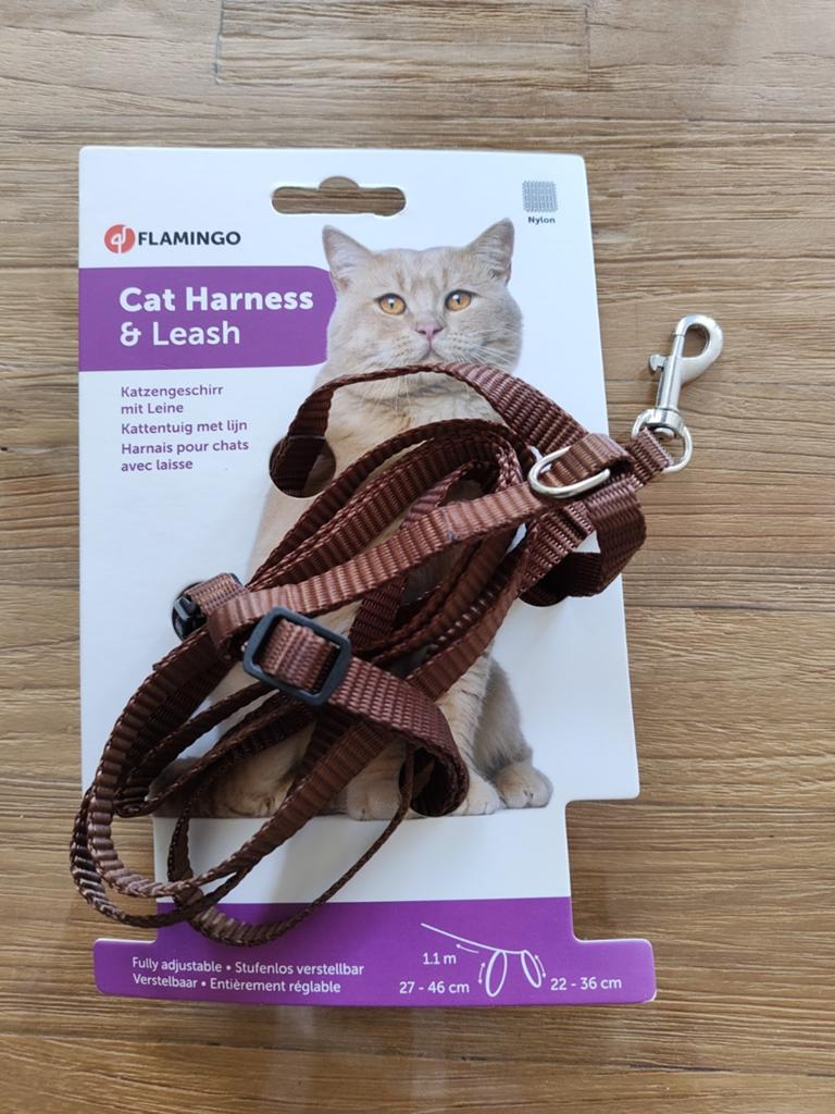 Kattentuigje met lijn, Dieren en Toebehoren, Katten-accessoires, Ophalen, Nieuw