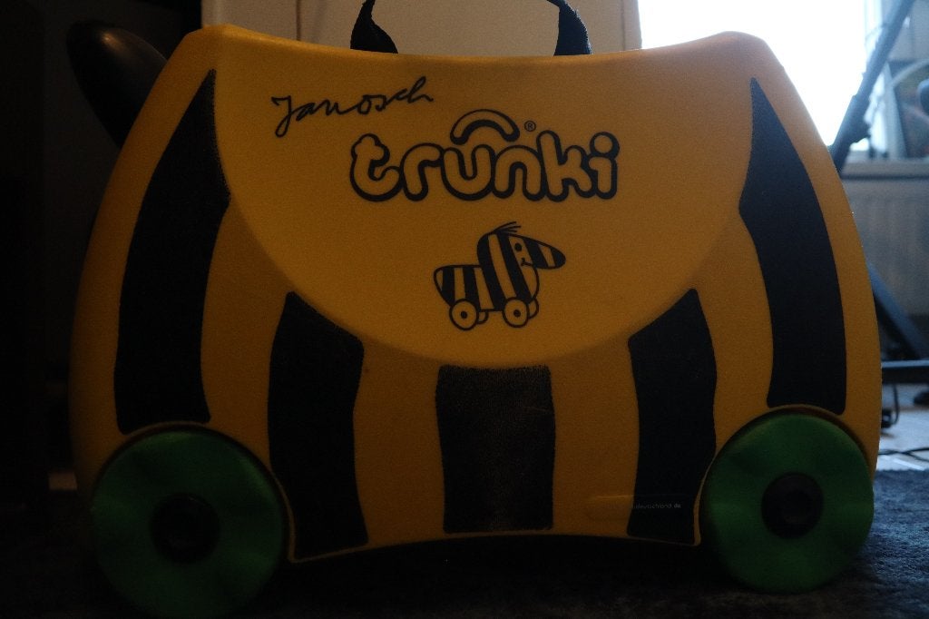 Trunki Kinderkoffer, Gebruikt, Hard kunststof, Minder dan 50 cm, Minder dan 35 cm