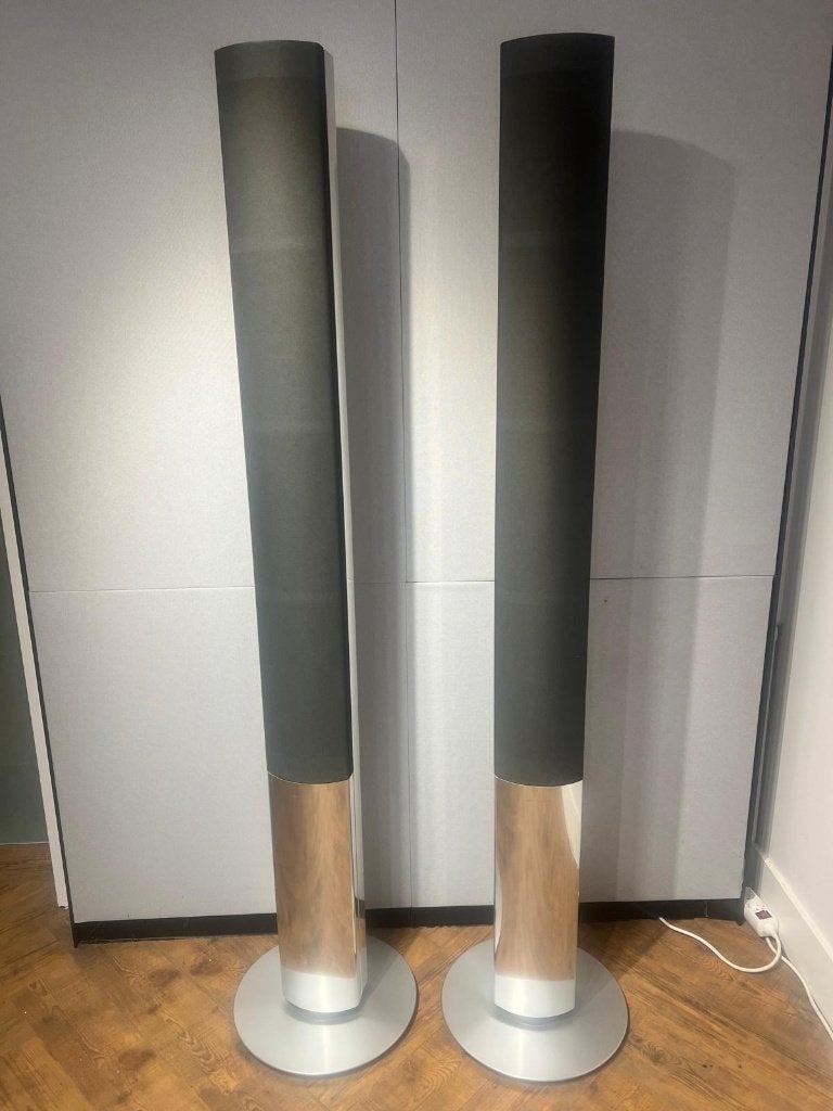 Bang & Olufsen Beolab 1 Silver Grey, Audio, Tv en Foto, Luidsprekers, 150 watt of meer, Bang & Olufsen, AUX-ingang, Speakerset