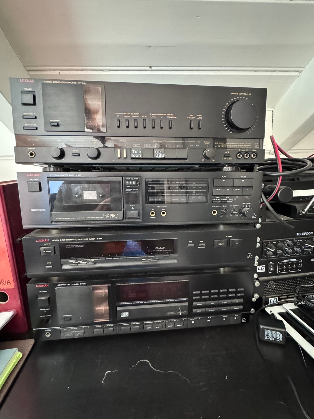 Perfect werkende luxman set, Ophalen, Zo goed als nieuw, Overige merken