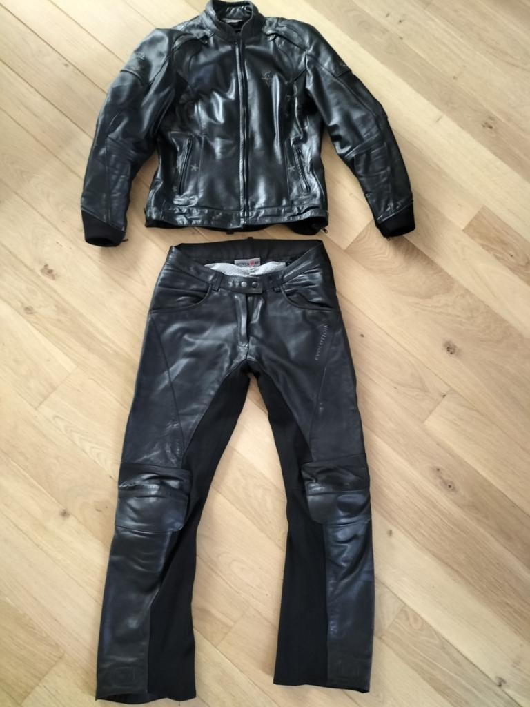Evolution leren motorpak - Jas en broek, Evolution, Combipak, Ophalen of Verzenden, Dames