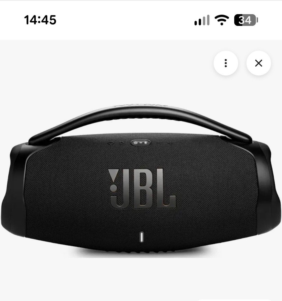 JBL Boombox 3 - Draagbare Bluetooth Speaker met wifi, JBL, Zo goed als nieuw, Draagbare speaker, Bluetooth
