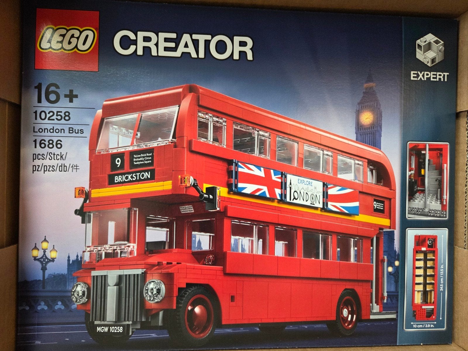 LEGO Creator Expert 10258 London Bus - Nieuw in doos, Ophalen, Lego, Nieuw, Ongeopend/sealed