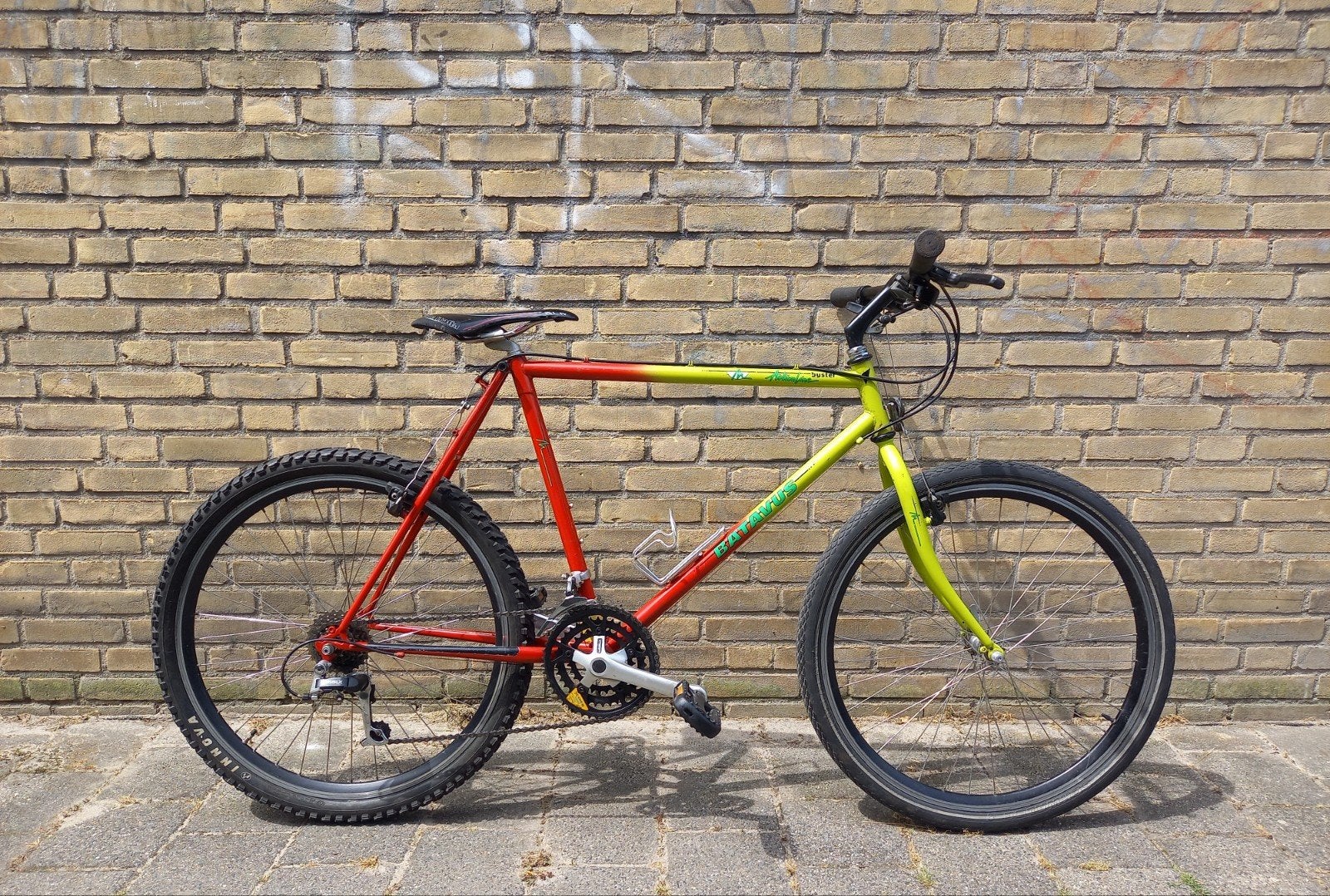 Oldskool mountainbike # 1989, Gebruikt, Hardtail, Velgrem, 53 tot 57 cm