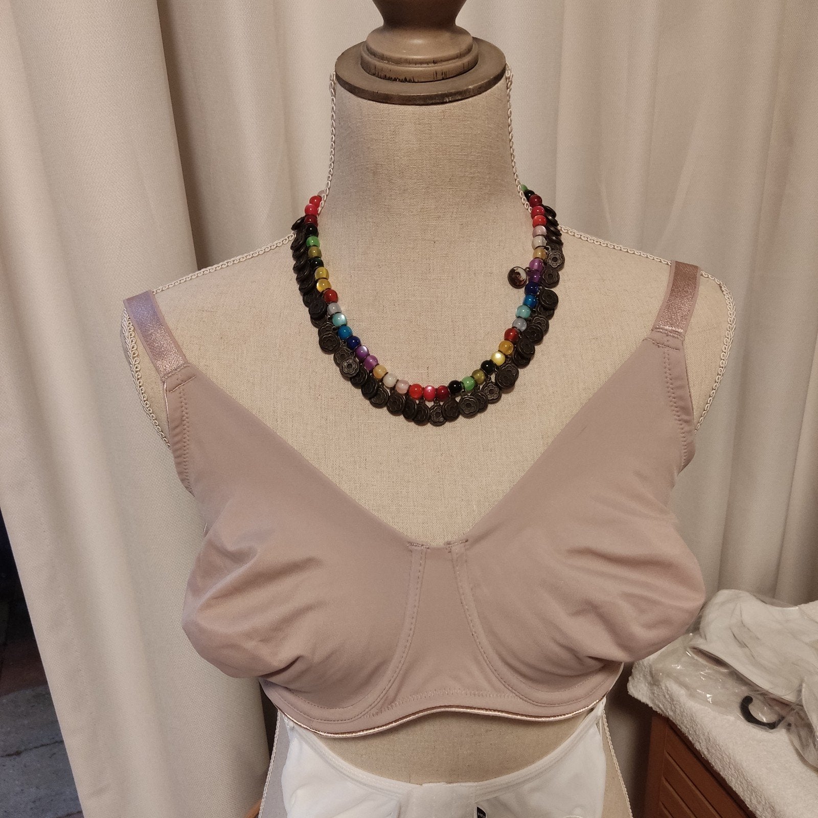 2 Hema BH 85F - Nieuw met kaartjes, Hema, Ophalen of Verzenden, Beige, BH