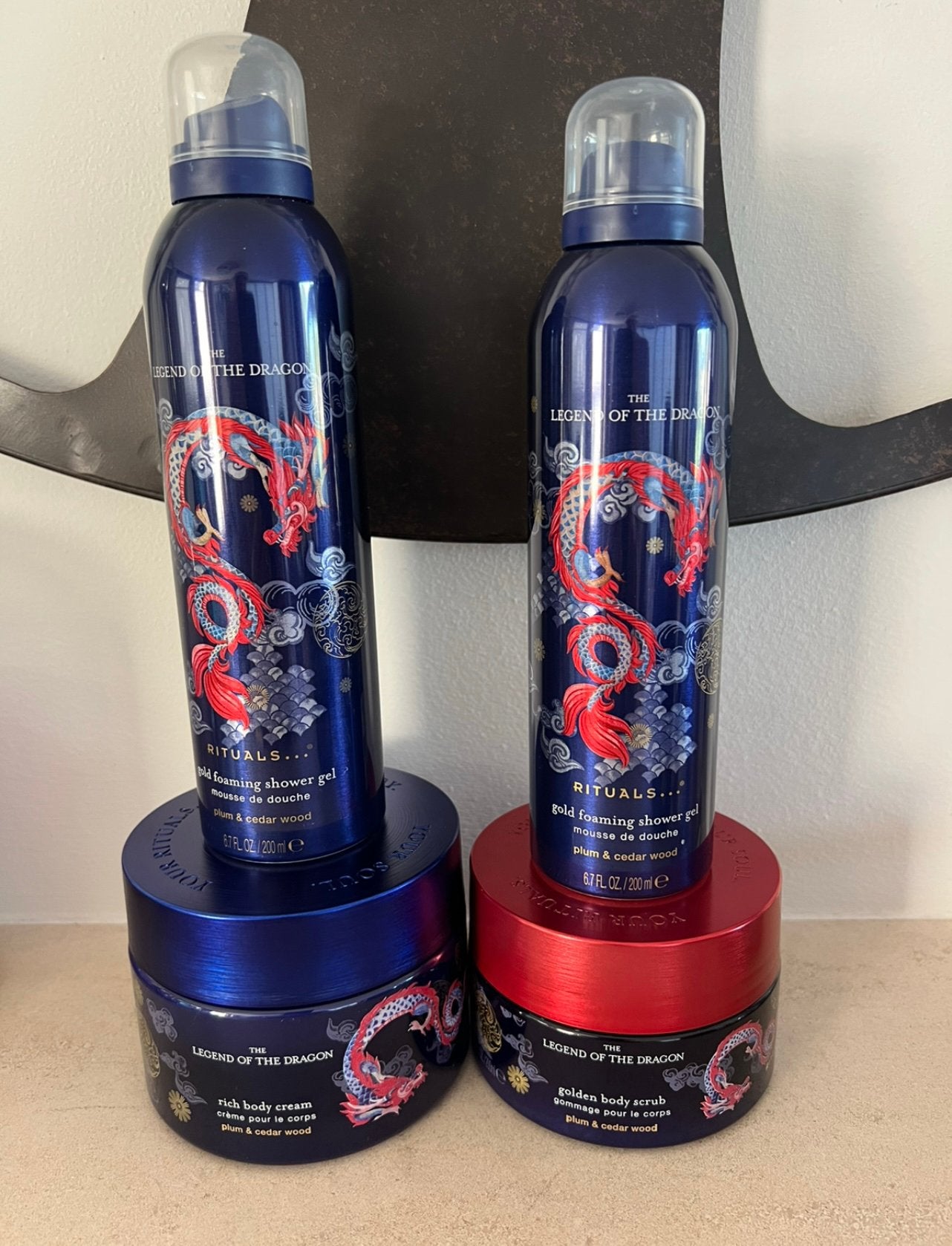 Rituals Legend of the Dragon Foam, Body cream & scrub Nieuw!, Ophalen of Verzenden, Nieuw, Bad & Douche