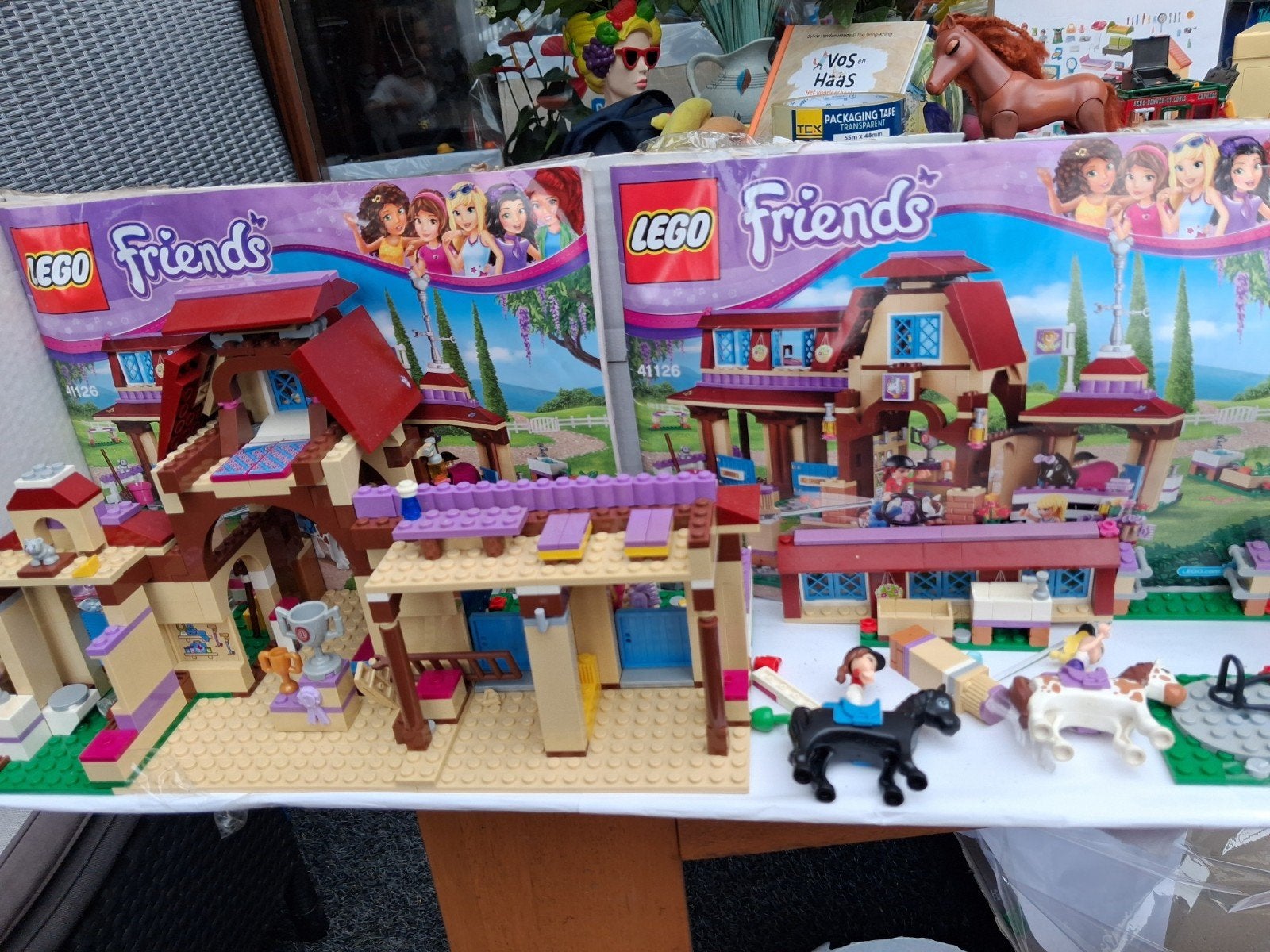 lego friends paardenstal 41126, Kinderen en Baby's, Ophalen, Zo goed als nieuw