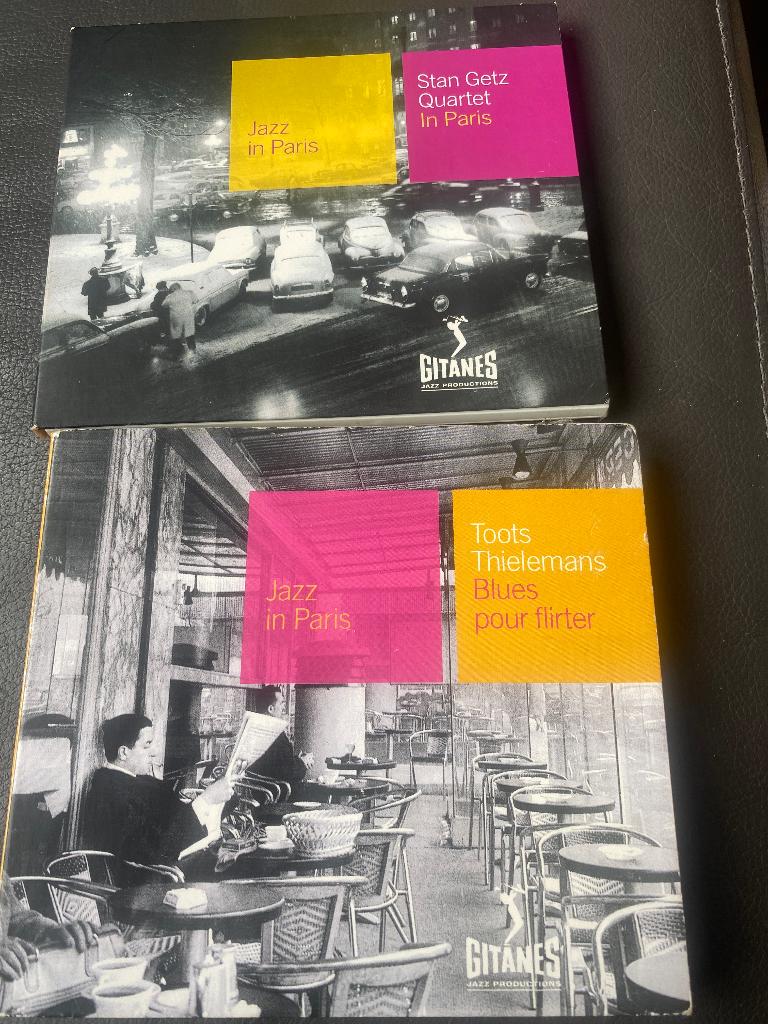 Jazz In Paris Getz Thielemans (2 cd set ), Ophalen of Verzenden, 1980 tot heden, Zo goed als nieuw, Jazz