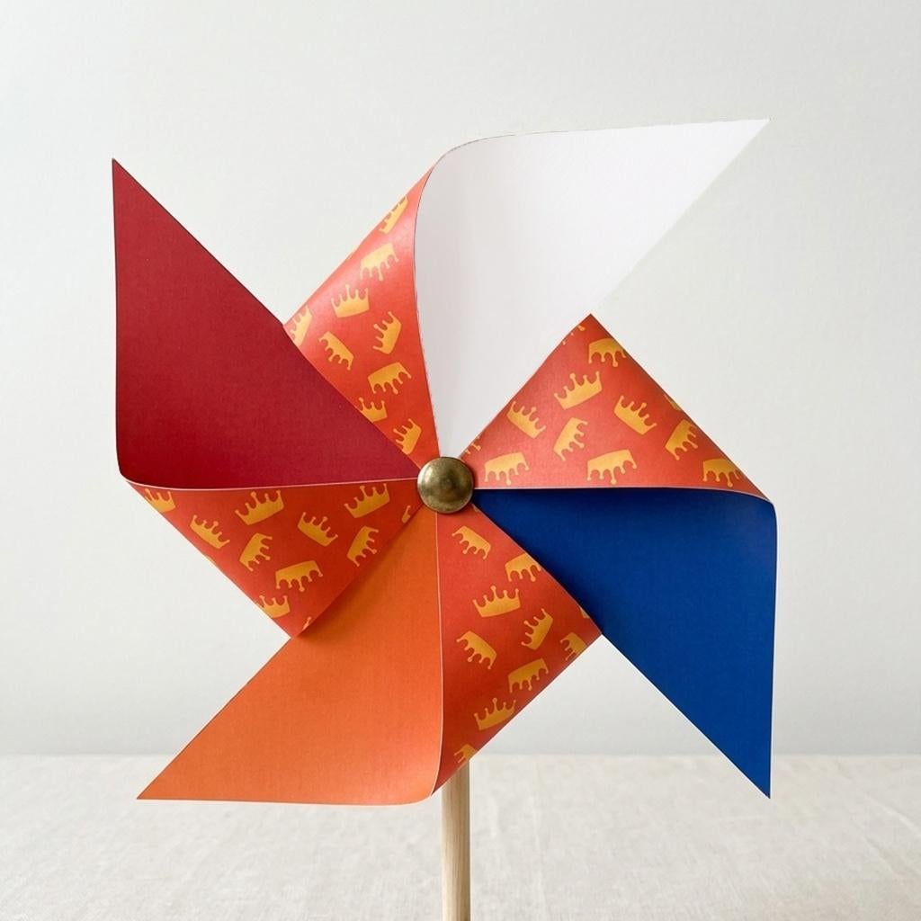 Koningsdag windmolentje – Printable, Kinderen en Baby's, Verzenden, Nieuw