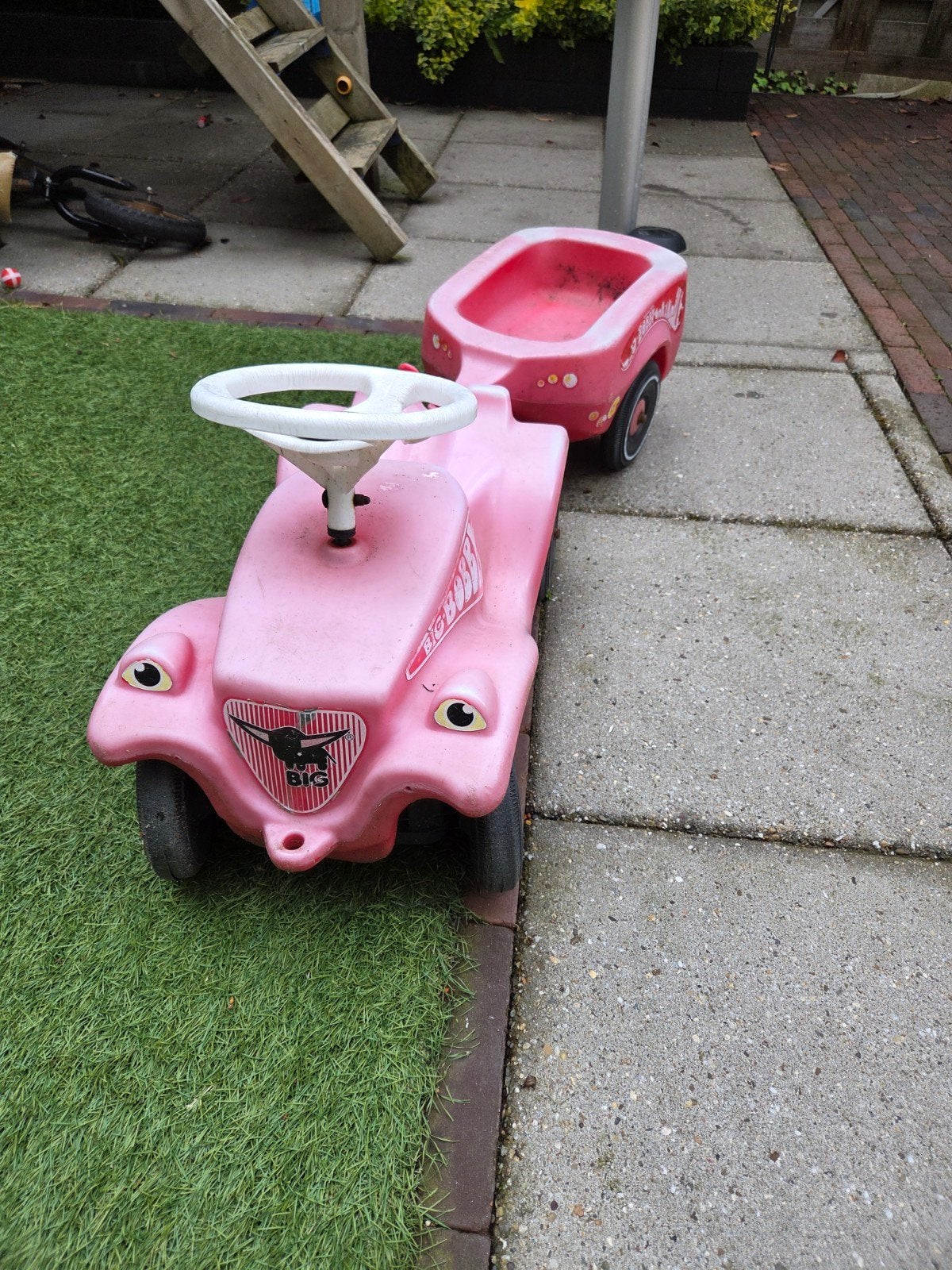 gratis bobbycar, speelauto, Ophalen, Gebruikt