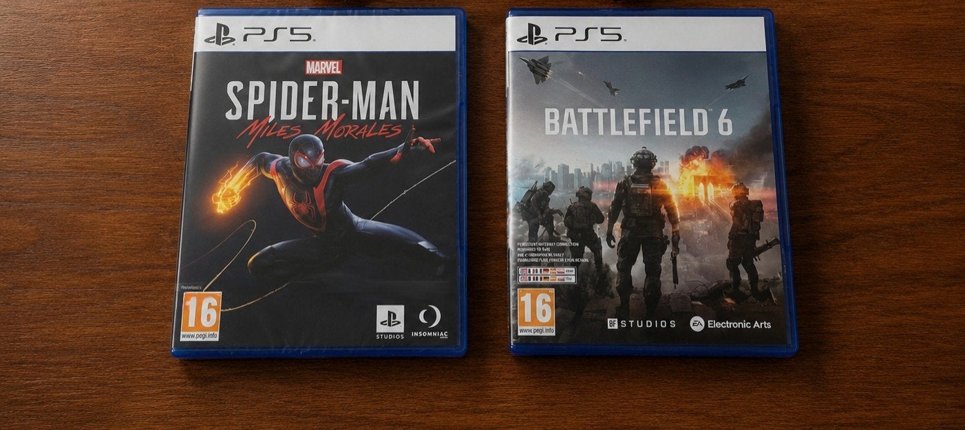 PS5 Games: Spider-Man Miles Morales & Battlefield 6, Spelcomputers en Games, Avontuur en Actie, 1 speler, Ophalen of Verzenden