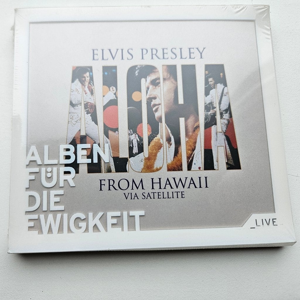 Elvis Presley CD ALOHA Alben Für Die Ewigkeit DIGIPACK 2012, Verzenden, Inclusief boekje, Nieuw in verpakking, Rock-'n-roll
