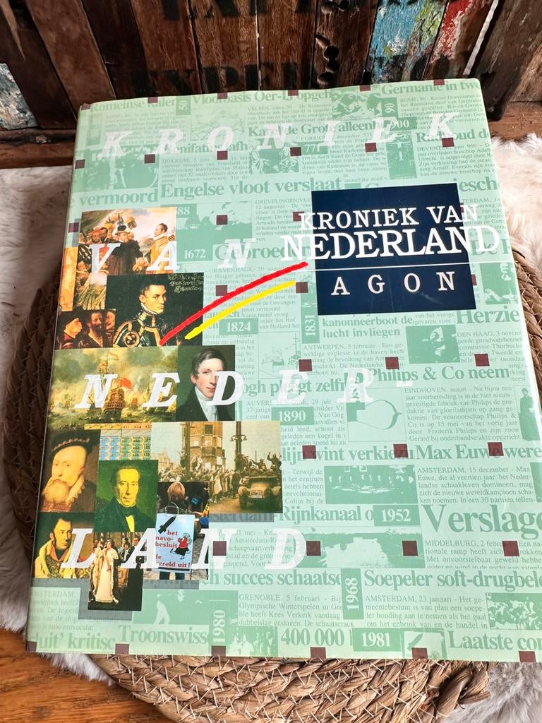 Kroniek van Nederland / Agon /  1987, Boeken, Ophalen of Verzenden, Gelezen