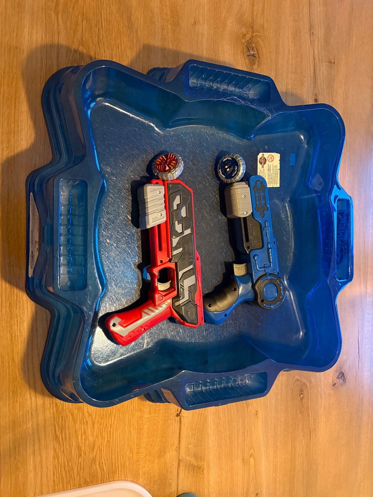 Beyblade Burst Arena met 2 Launchers en Beyblades, Kinderen en Baby's, Ophalen, Gebruikt, Jongen of Meisje