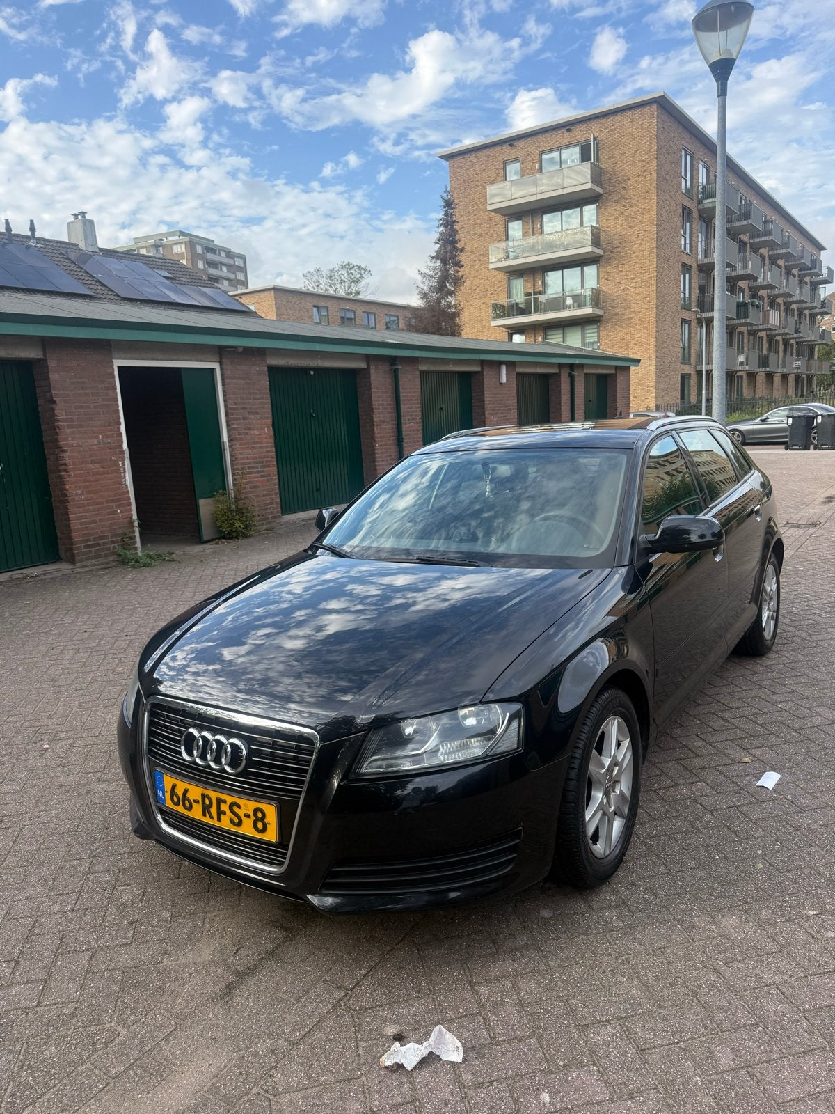 Audi A3 1.2 Tfsi 77KW Sportback 2011 Zwart, Auto's, Voorwielaandrijving, 4 cilinders, Zwart, Origineel Nederlands
