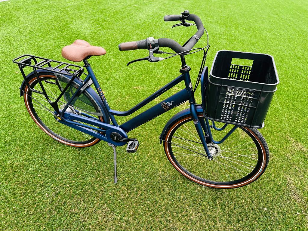 Bsp la Dolce vita damesfiets transportfiets 57cm in nieuwsta, Versnellingen, Niet ingevuld, Zo goed als nieuw, Niet ingevuld