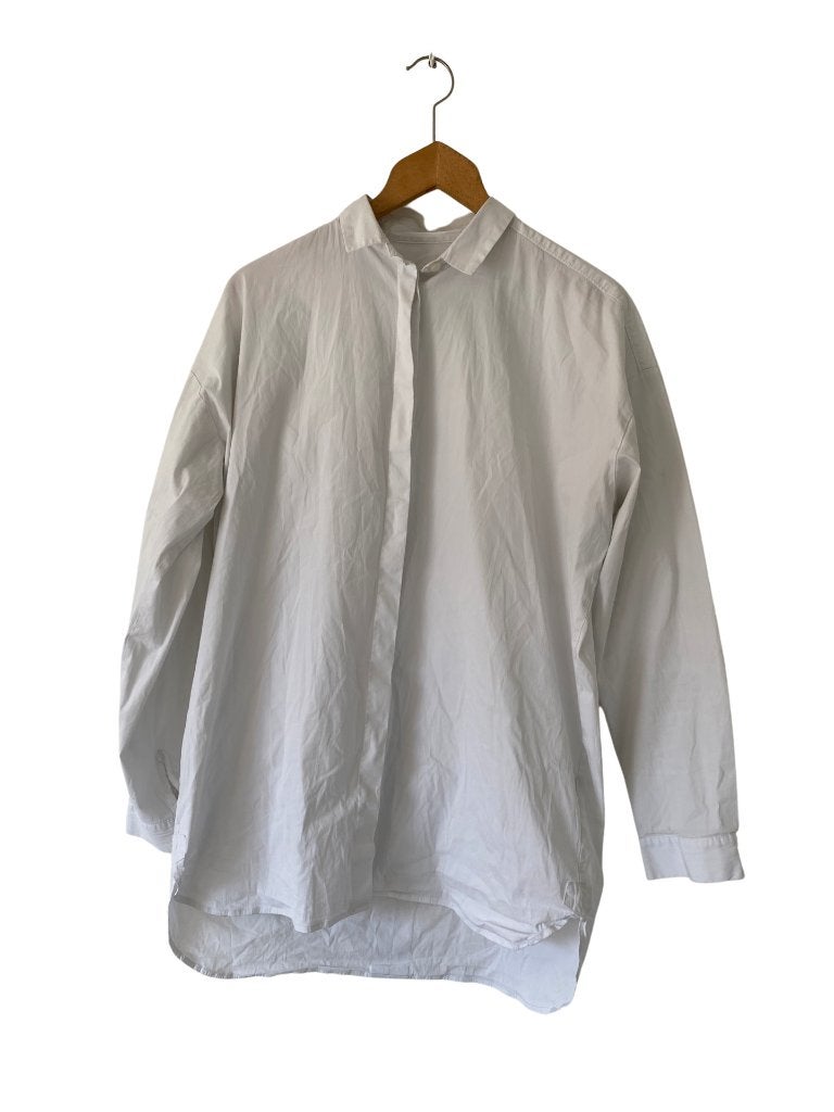 Artu Napoli blouse L, Blauw, Zo goed als nieuw, Halswijdte 39/40 (M), Ophalen of Verzenden