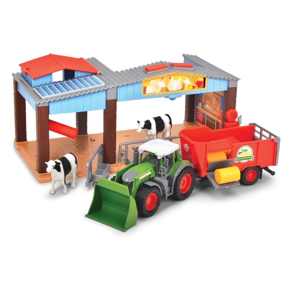 Dickie Toys: Boerderij en Tractor Speelset 30 cm, Kinderen en Baby's, Speelgoed | Speelgoedvoertuigen, ., Nieuw, Ophalen of Verzenden
