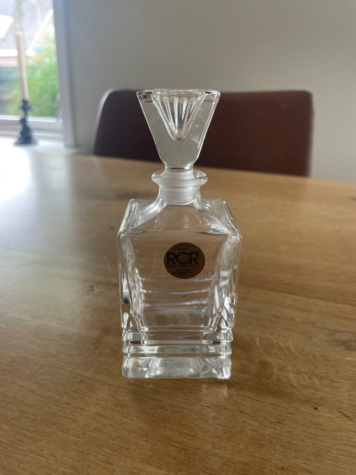 RCR Royal Crystal Rock flesje, Antiek en Kunst, Ophalen of Verzenden