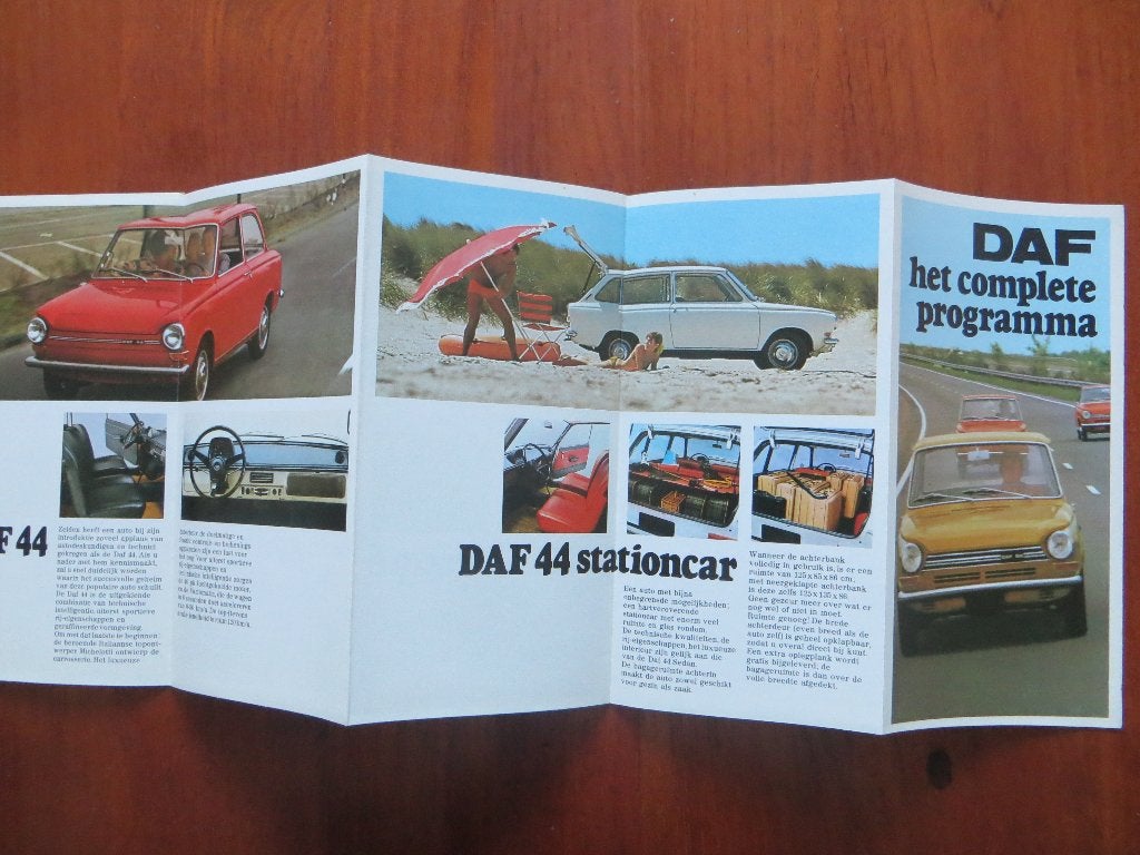 DAF het complete programma (sept. 1970) 33, 44, 55, Ophalen of Verzenden, Nieuw, Overige merken