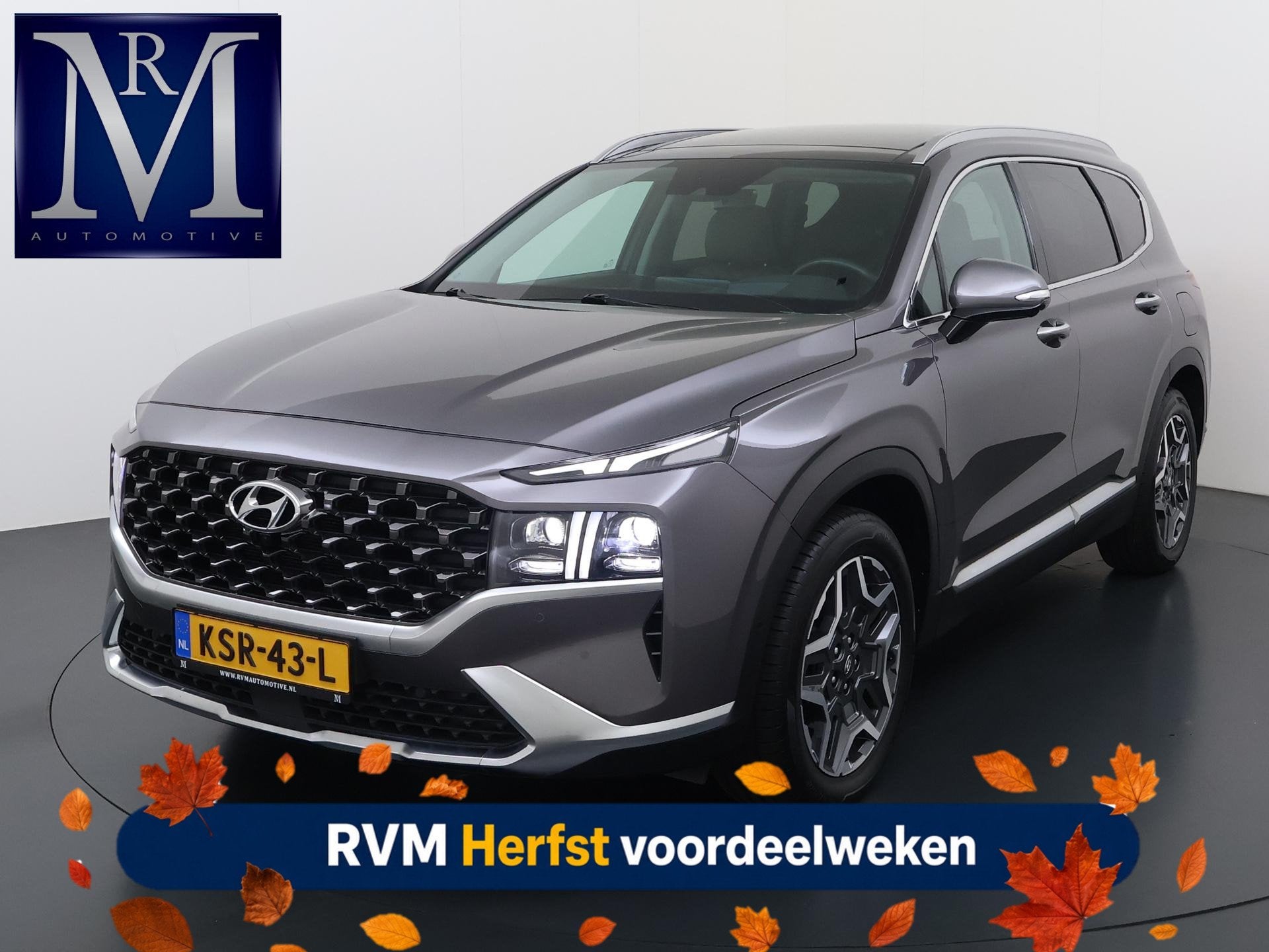 Hyundai Santa Fe 1.6 T-GDI PHEV Premium Sky 7p. APPLE CARP., Auto's, Automaat, 1350 kg, Gebruikt, Euro 6