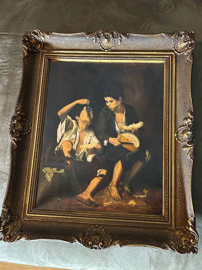 Mooi oud schilderij, Ophalen, Doek, Portret of Personen, Olieverf