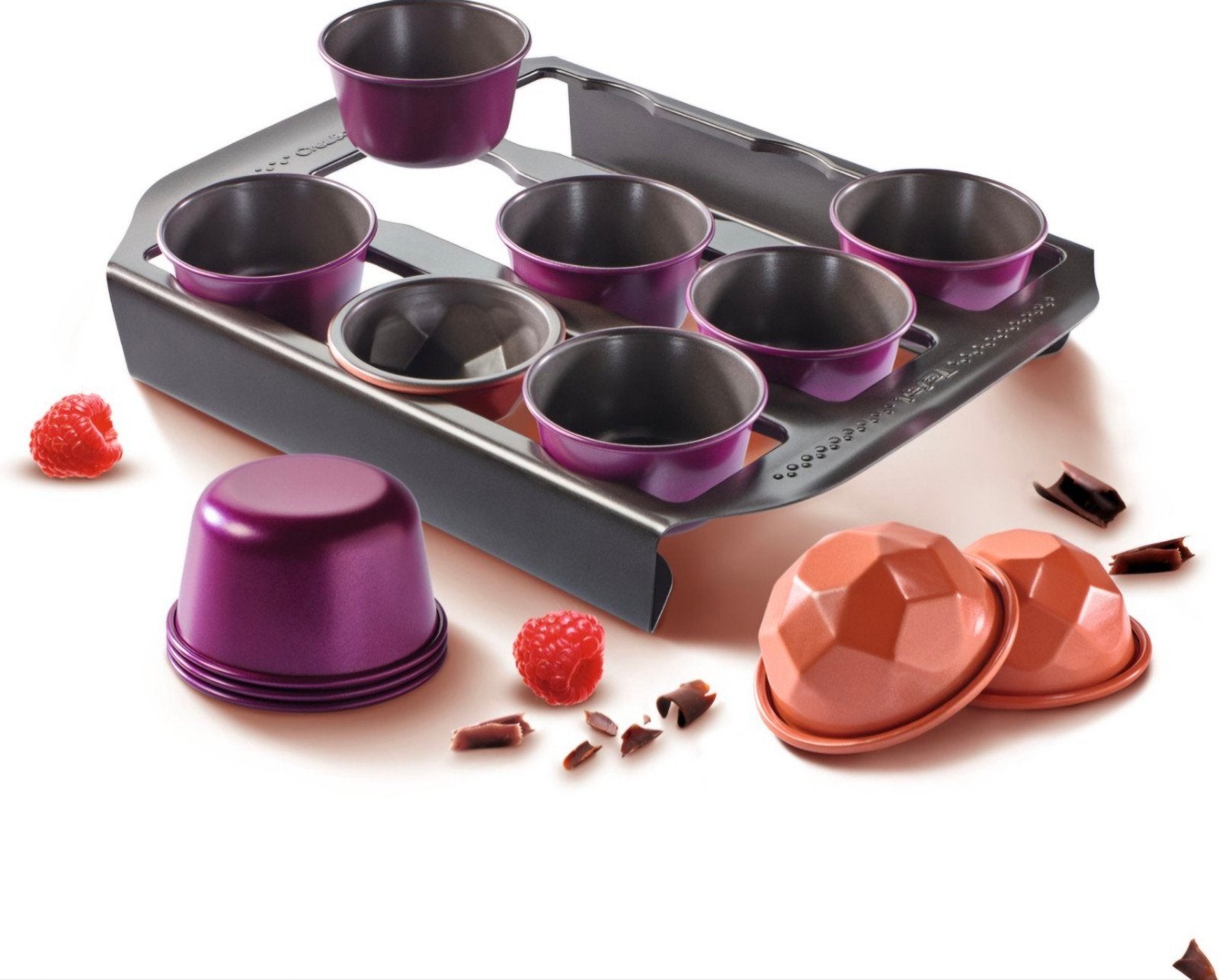 Tefal CreaBake Bakvormenset - Nieuw in doos, Overige typen, Nieuw, Ophalen of Verzenden, Metaal