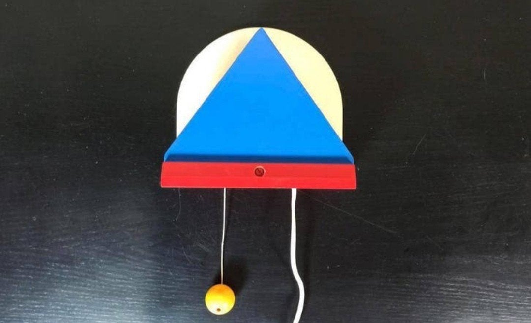 Vintage Stoja Wandlamp, Ikea Memphis Milano, Huis en Inrichting, Tweedehands, Tweedehands, Ophalen of Verzenden, Tweedehands