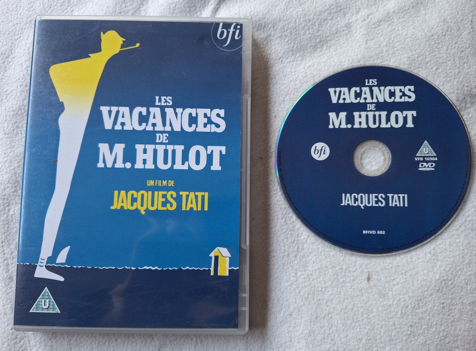 Les Vacances de M. Hulot (1953, Jacques Tati ) UK IMPORT, Alle leeftijden, Ophalen of Verzenden, Frans, Engels