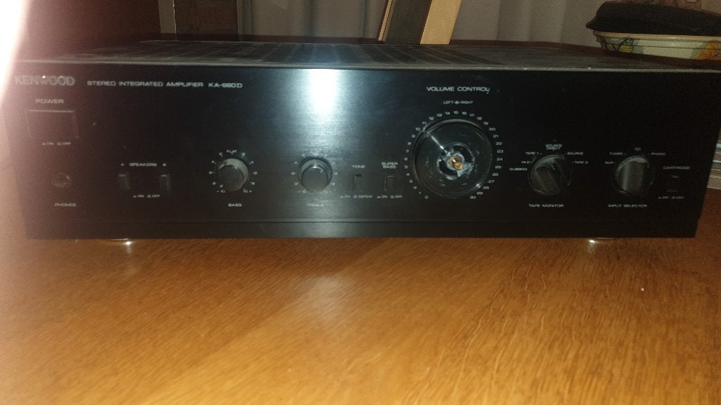 Kenwood KA660D versterker werking onbekend, 60 tot 120 watt, Niet werkend, Stereo, Ophalen
