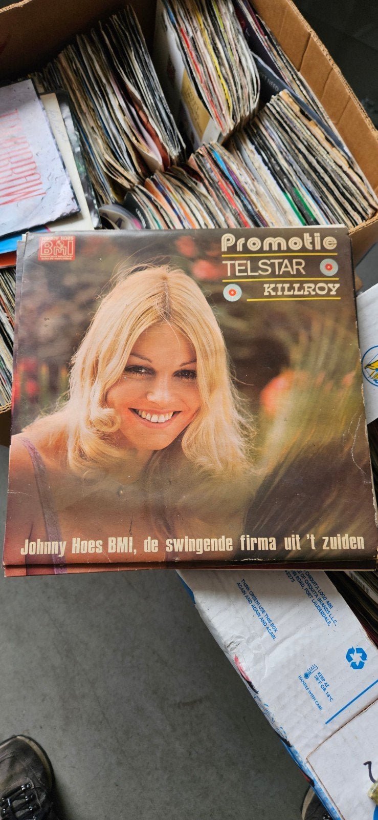 Telstar Promotie Killroy LP 1974 piraten muziek, Ophalen of Verzenden, Gebruikt, 12 inch, Levenslied of Smartlap