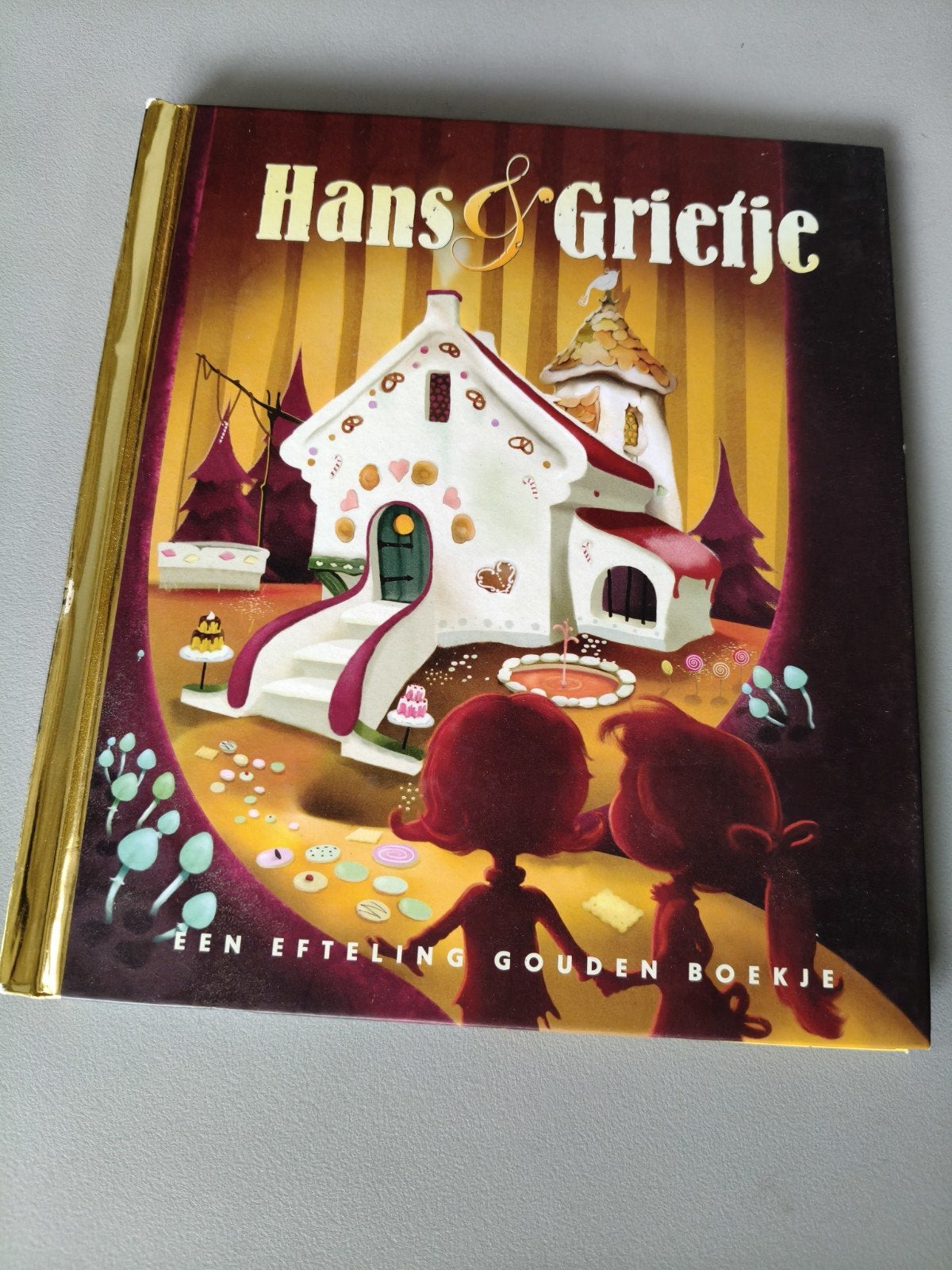 Hans & Grietje - Een Efteling Gouden Boekje, Ophalen of Verzenden, Gelezen, Gebaseerd op de gebroeders Grimm