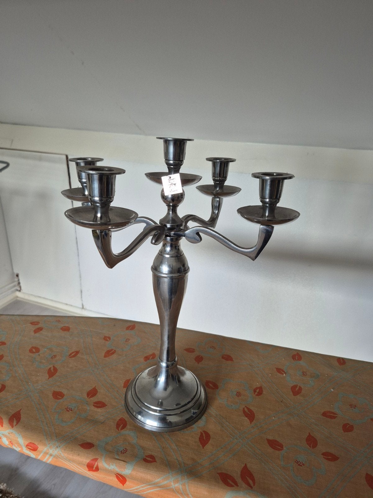 Kandelaar Riviera Maison, Antiek en Kunst, Ophalen of Verzenden, Zilver