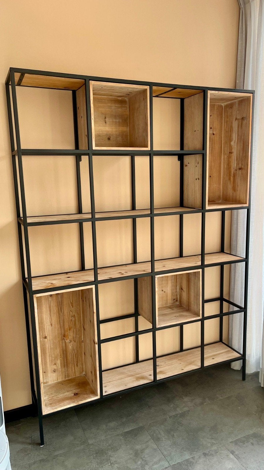Vakkenkast Marino Kwantum, Huis en Inrichting, Ophalen, Met plank(en), Zo goed als nieuw, Minder dan 150 cm