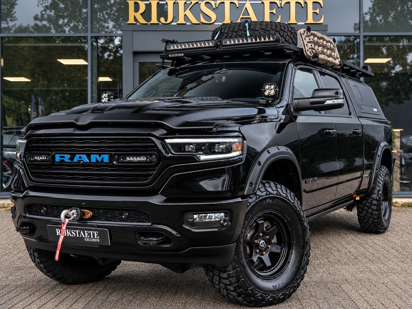 Dodge Ram 1500 4X4 5.7 V8 4x4 Crew Cab 5'7 Limited|EXCL BTW, Auto's, Automaat, Dealer onderhouden, Gebruikt, 5654 cc