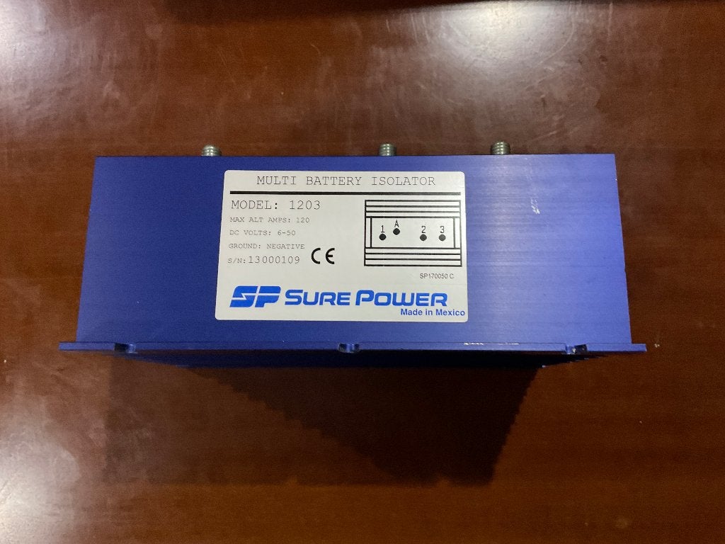 Sure power dynamo verdeler 120A drievoudig, Watersport en Boten, Bootonderdelen, Ophalen, Zo goed als nieuw, Motor en Techniek
