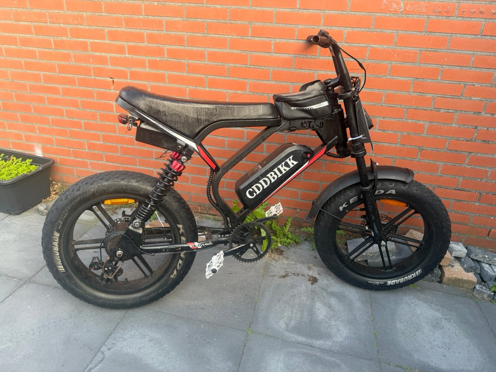 Opvoerbare elektrische fiets 750W motor, zonder ketting, Ophalen, Gebruikt, Overige merken