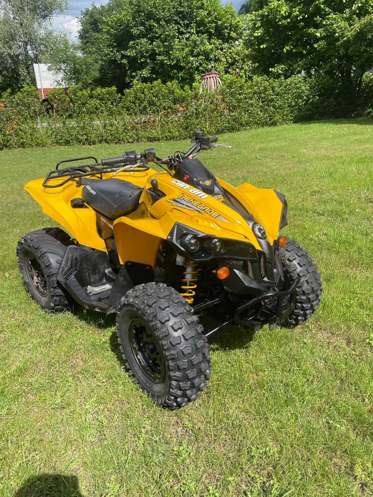 Can am renegade, Ophalen