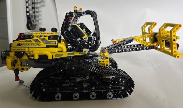 LEGO Technic 42094 Tracked Loader en handleiding, Kinderen en Baby's, Speelgoed | Duplo en Lego, Gebruikt, Ophalen