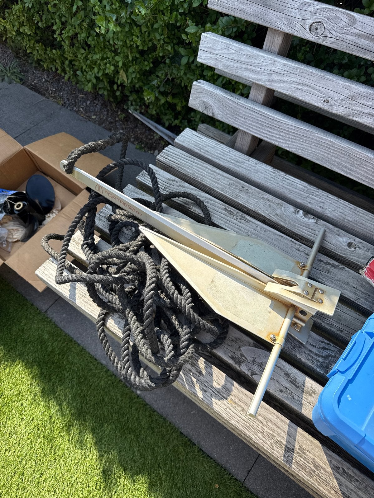 Goed werkend Fortress FX-7 anker, Watersport en Boten, Ophalen, Gebruikt, Overige typen