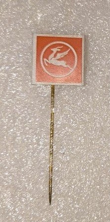 onbekende speld met gevleugeld paard / pegasus, Ophalen of Verzenden, Overige onderwerpen, Speldje of Pin