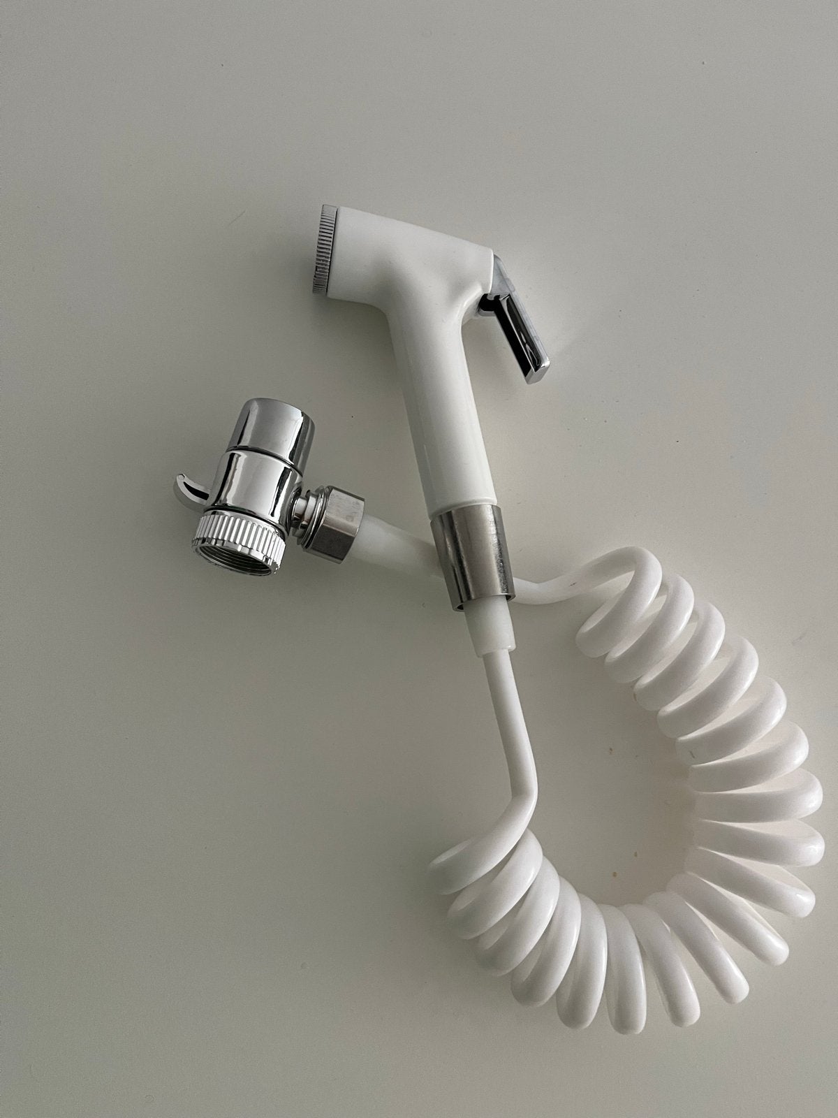 Bidet Douche Sproeier met Flexibele Slang en Kraan, Ophalen, Nieuw, Chroom, Douche