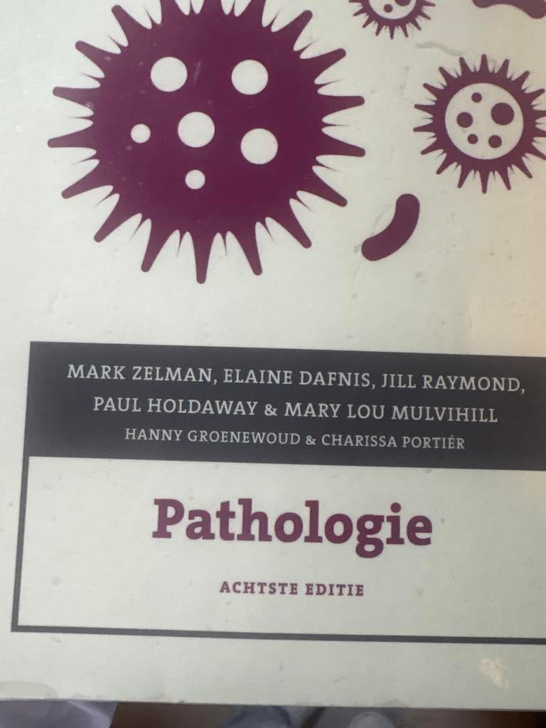 Pathologie HBO Verpleegkunde - Achtste Editie (Nieuw), Boeken, Ophalen of Verzenden, Nieuw, HBO