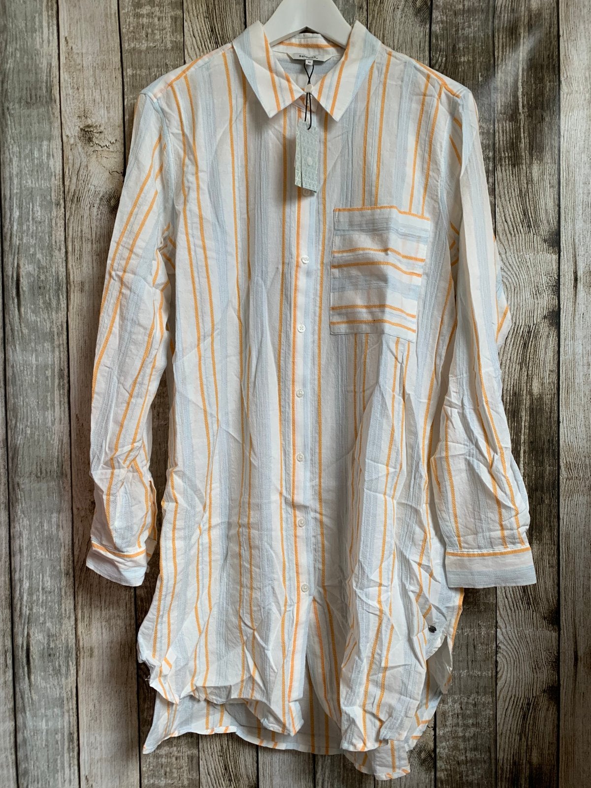 Super leuke lange Sandwich blouse (Maat 42), Overige kleuren, Verzenden, Maat 42/44 (L), Nieuw