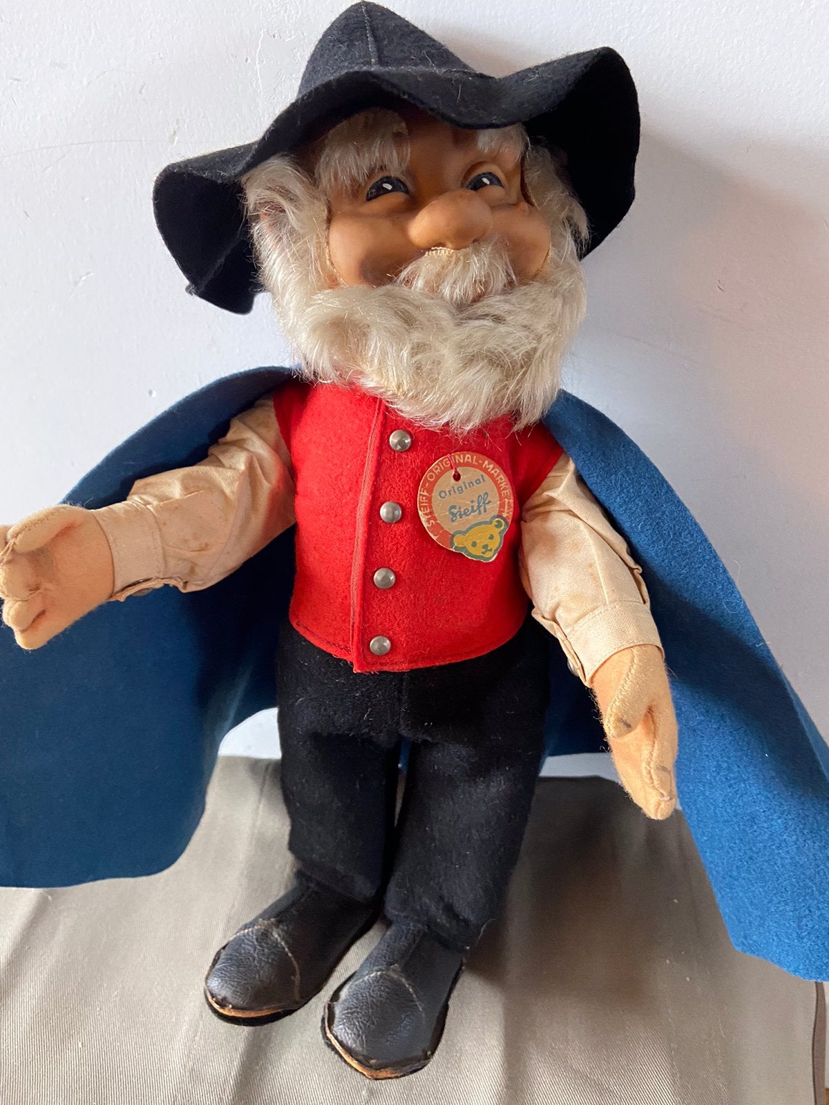 Steiff schaapherder, 7750/35, 35cm, Ophalen of Verzenden, Zo goed als nieuw, Overige typen, Steiff