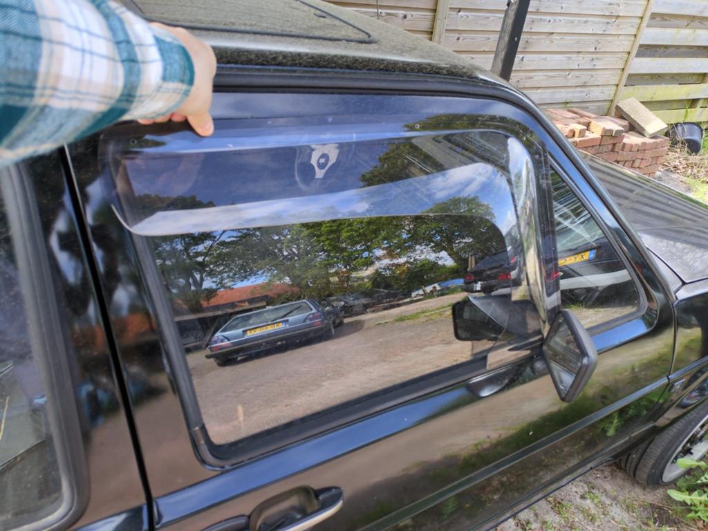 VW Golf Jetta MK2 Wind deflectors BUL 3 deurs zeldzaam, Auto diversen, Tuning en Styling, Ophalen