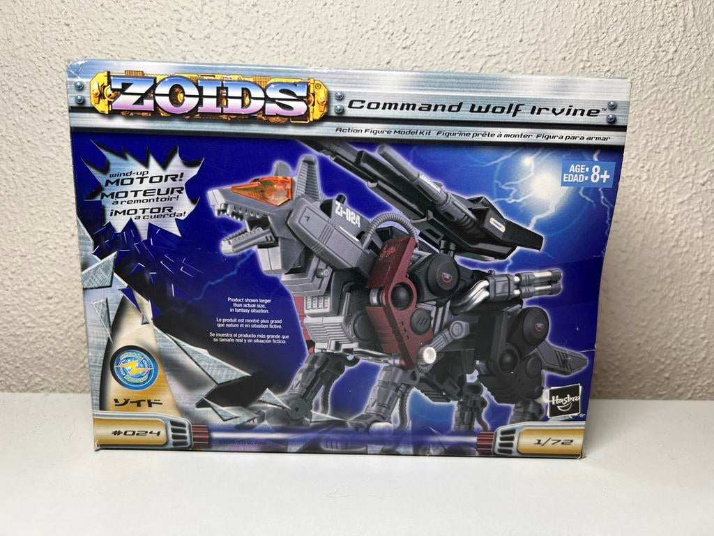 Zoids Command Wolf Irvine - Hasbro 2002 - Nieuw in doos, Overige merken, 1:50 of kleiner, Overige typen, Nieuw