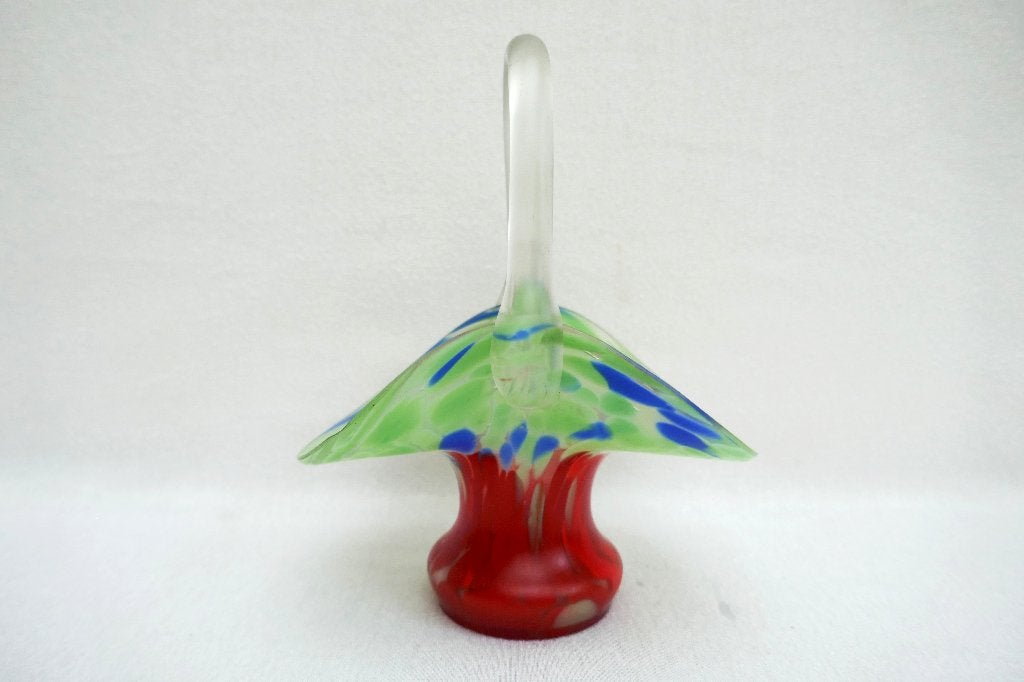 Art Deco glas - Bonbonniere - Czechoslovakia, Verzenden