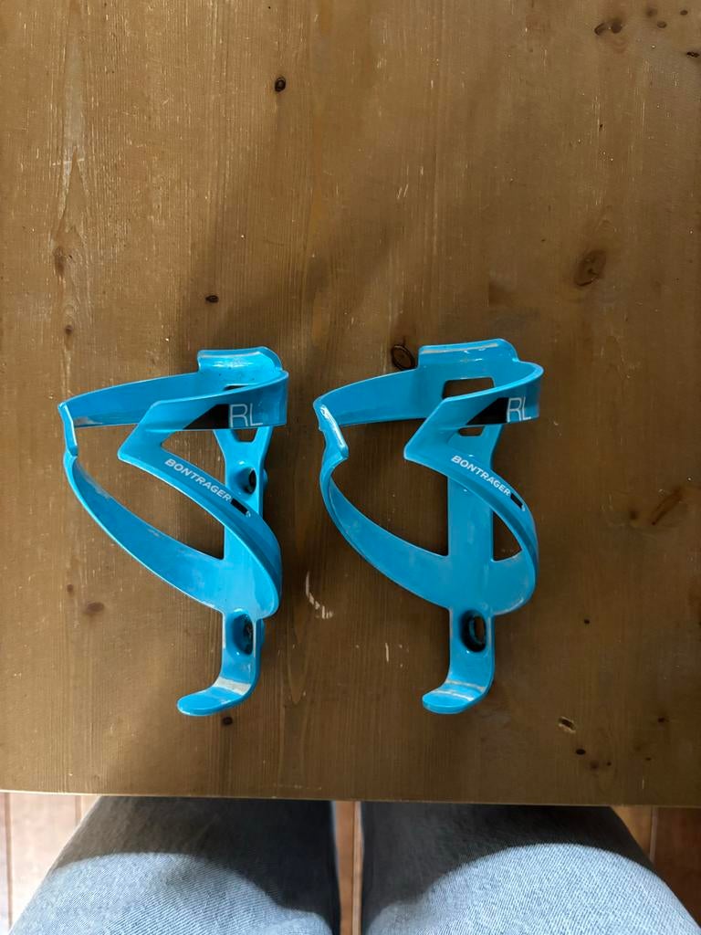 Bontrager RL bidonhouders blauw (set van 2), Ophalen of Verzenden, Zo goed als nieuw